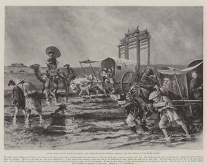 Difficulties of the March to Peking, the Overland Route Between Tientsin and the Capital in the Rainy Season by Paul Frenzeny
